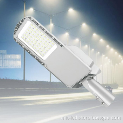 Temper Glass IK08 LED Street Light Pole Arm Mount with Photo Cell Sensor (30W-300W)
